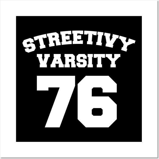 Streetivy Varsity Wall Art by Ajiw